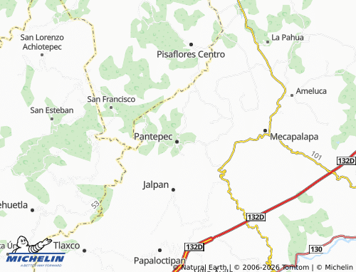Mapa MICHELIN El Coyol - ViaMichelin