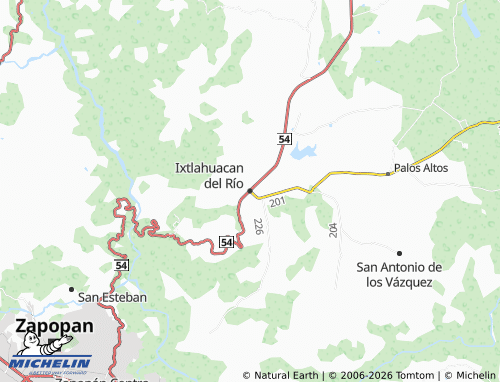 Mappa MICHELIN Ixtlahuacan del Río - ViaMichelin