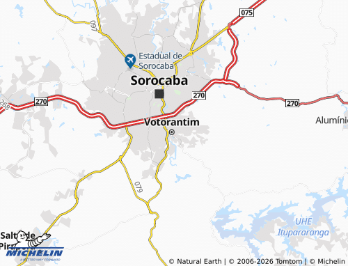 Mapa MICHELIN Vila Dominguinho - ViaMichelin