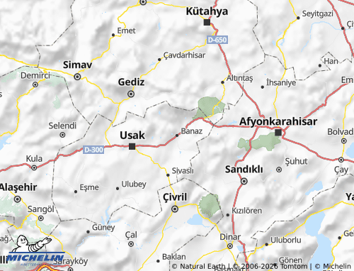 Mappa MICHELIN Banaz - ViaMichelin