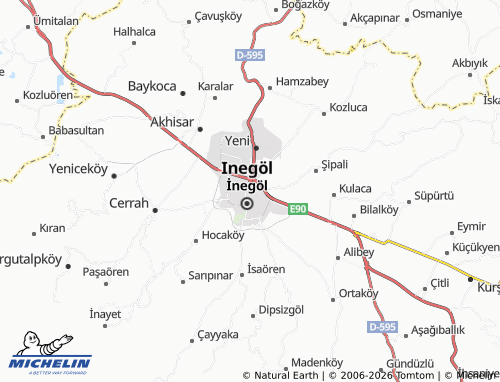 Mappa MICHELIN Sinanbey - ViaMichelin