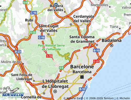Carte MICHELIN Sol i Aigua - ViaMichelin