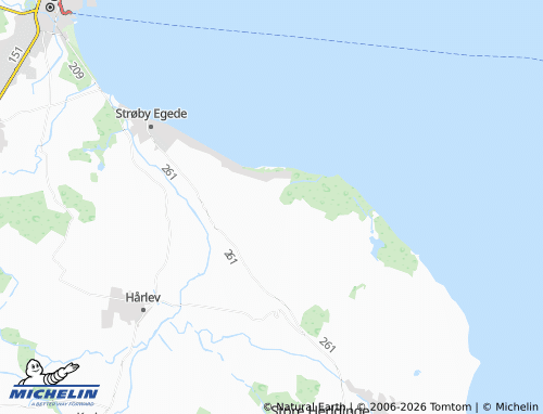 Mappa MICHELIN Strøbylille - ViaMichelin