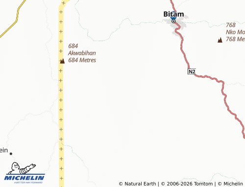 MICHELIN Mendomo map - ViaMichelin