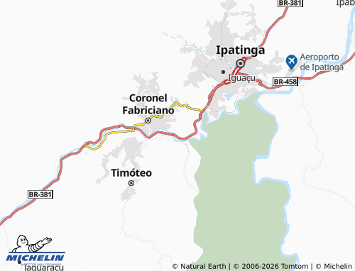 Mappa MICHELIN Mangueiras - ViaMichelin