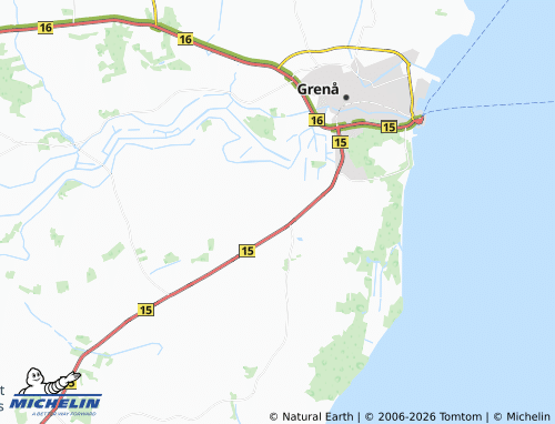 MICHELIN-Landkarte Ålsø Stationsby - ViaMichelin