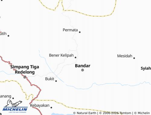 Mappa MICHELIN Bener Kelipah - ViaMichelin