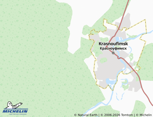 MICHELIN-Landkarte Verkh-Nikitino - ViaMichelin