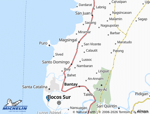 MICHELIN Parada map - ViaMichelin