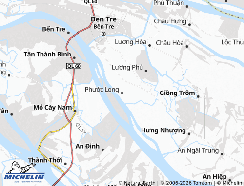 MICHELIN Phước Long map - ViaMichelin