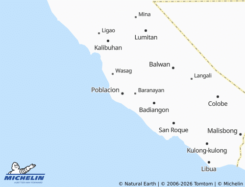 Mappa MICHELIN Poblacion - ViaMichelin