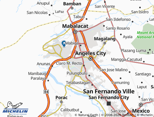 MICHELIN Amsic map - ViaMichelin