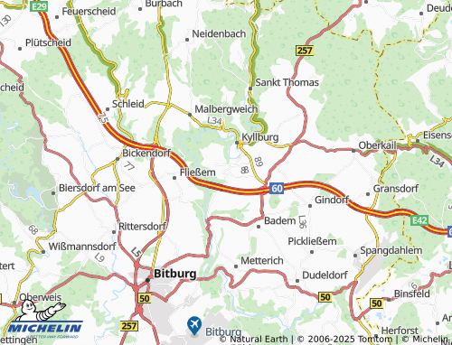 Mappa MICHELIN Wilsecker - ViaMichelin