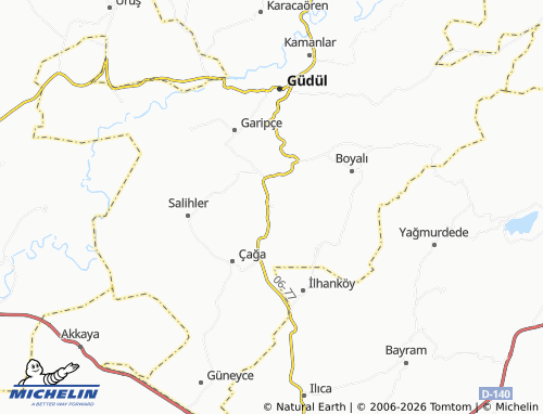 MICHELIN Afşar map - ViaMichelin