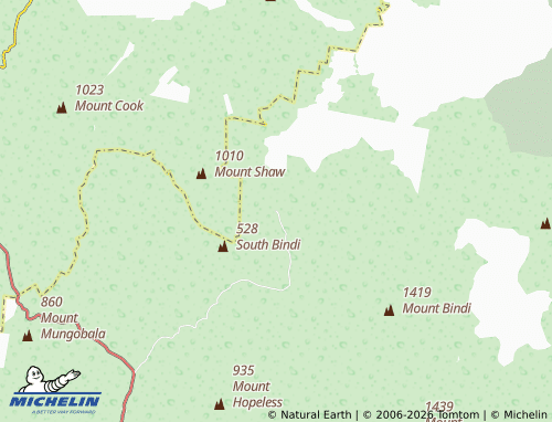 MICHELIN-Landkarte Bindi - ViaMichelin