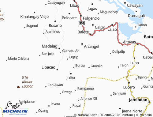 MICHELIN Sibalew map - ViaMichelin