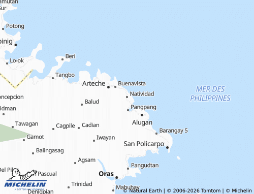 MICHELIN Natividad map - ViaMichelin