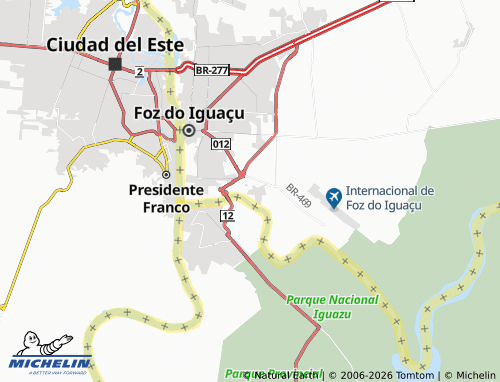 MICHELIN Carimã map - ViaMichelin