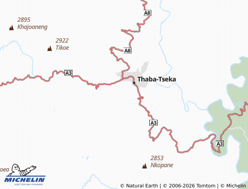 Mappa MICHELIN Majakaneng - ViaMichelin