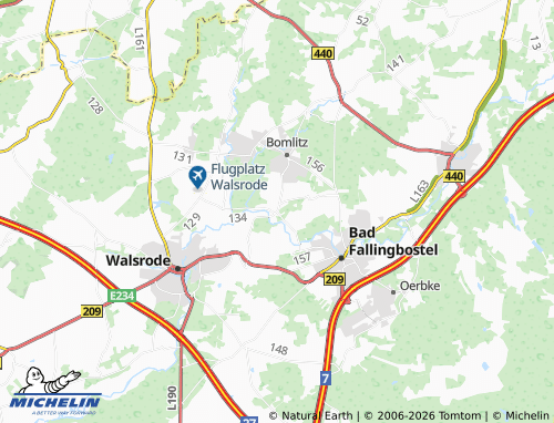 MICHELIN Uetzingen map - ViaMichelin