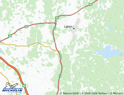 Mapa MICHELIN Ådalsbruk - ViaMichelin