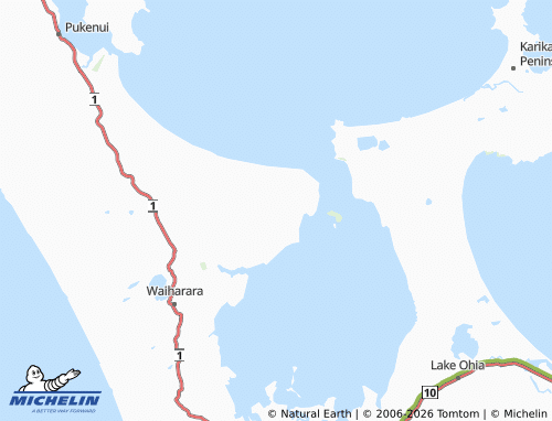 Mapa MICHELIN Kaimaumau - ViaMichelin
