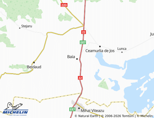 MICHELIN Baia map - ViaMichelin