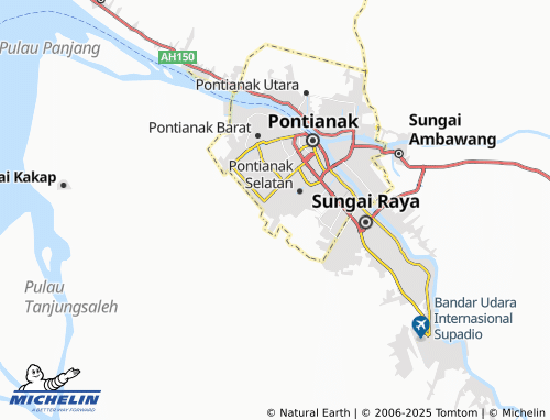 MICHELIN Kota Baru map - ViaMichelin