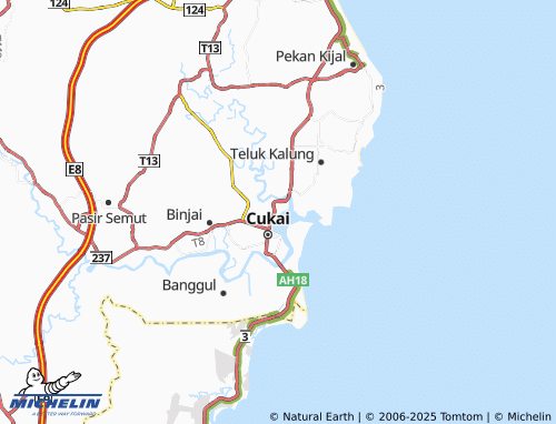MICHELIN-Landkarte Taman Bakau Indah - ViaMichelin