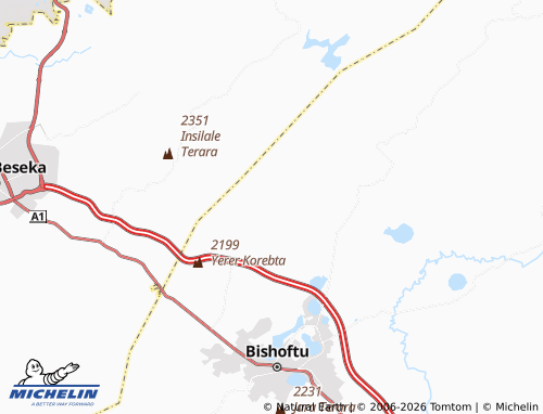 Mappa MICHELIN Jerer - ViaMichelin