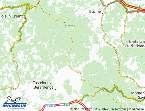 Mapa MICHELIN Montebenichi - ViaMichelin