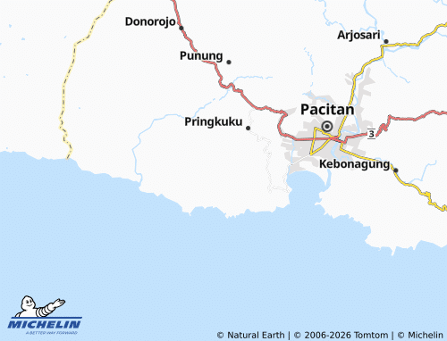 Mapa MICHELIN Candi - ViaMichelin