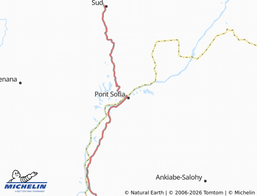 Kaart MICHELIN Pont Sofia - ViaMichelin