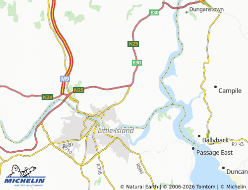 Mappa MICHELIN Slieveroe - ViaMichelin