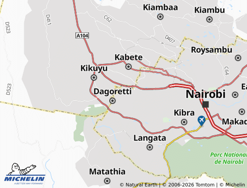 Mapa MICHELIN Ruthimitu - ViaMichelin