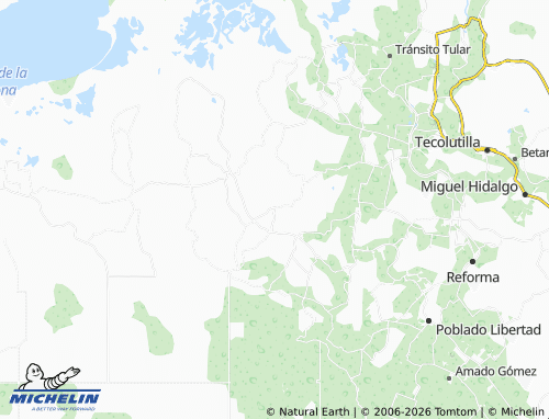 Mappa MICHELIN Carlos Greene Tercera Sección - ViaMichelin
