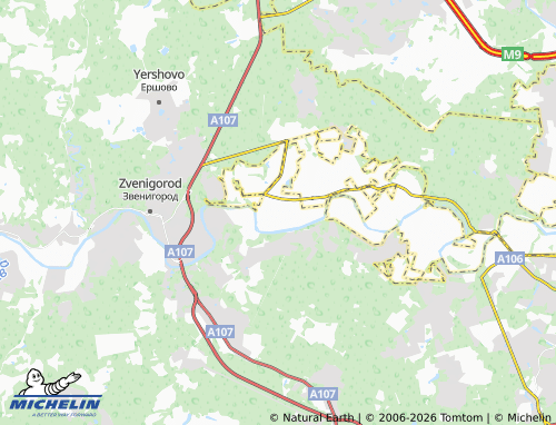 Carte MICHELIN Kozino - ViaMichelin