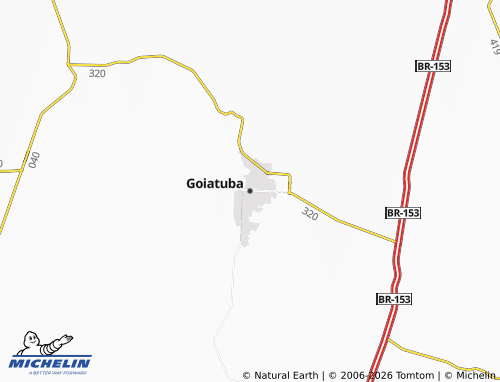 Mapa MICHELIN Goiatuba - ViaMichelin