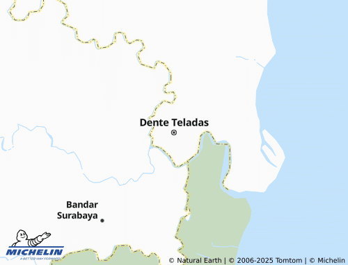 MICHELIN Dente Teladas map - ViaMichelin