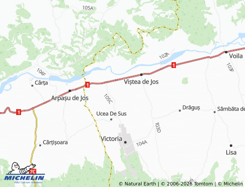 Mappa MICHELIN Corbi - ViaMichelin