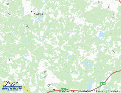 MICHELIN-Landkarte Tõnkova - ViaMichelin