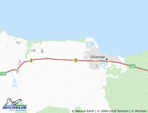 Carte MICHELIN Päite - ViaMichelin