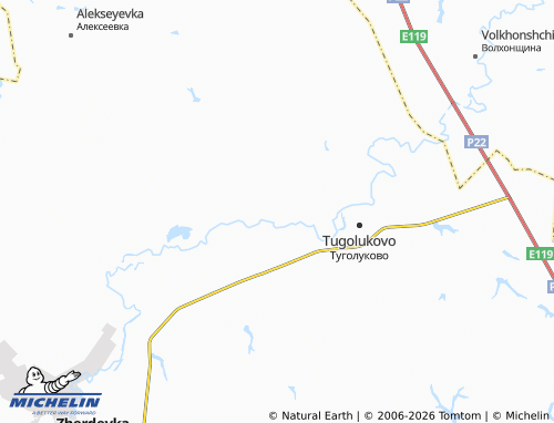 Carte MICHELIN Osinovka - ViaMichelin