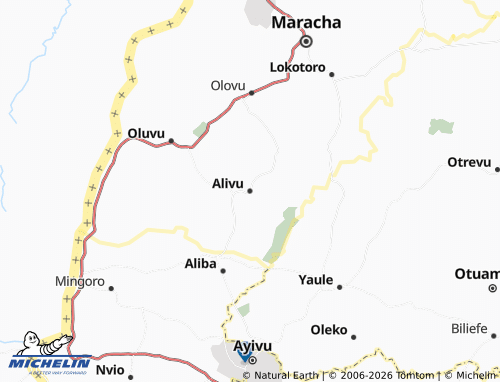 Mappa MICHELIN Alivu - ViaMichelin