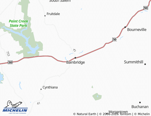 Mappa MICHELIN Bainbridge - ViaMichelin