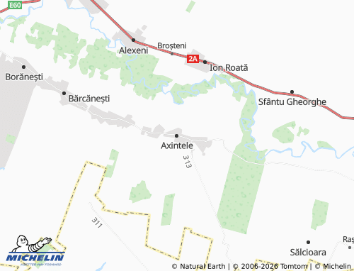 Mappa MICHELIN Axintele - ViaMichelin