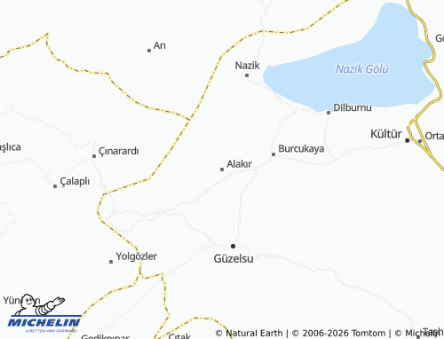 Mappa MICHELIN Alakır - ViaMichelin