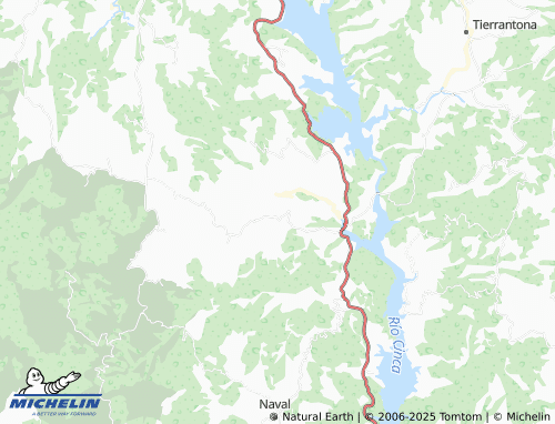 MICHELIN Jabierre de Olson map - ViaMichelin