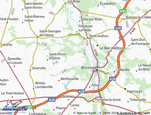 Mapa MICHELIN Brétigny - ViaMichelin