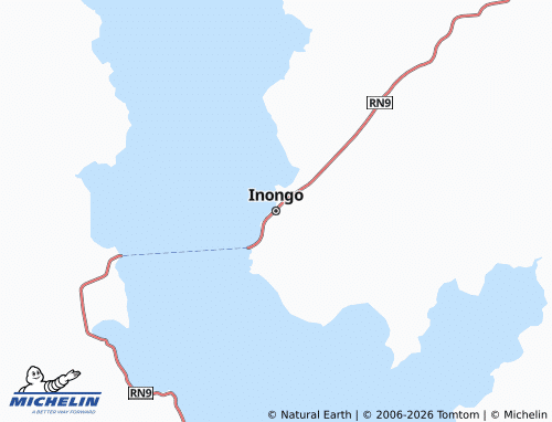 Mapa MICHELIN Inongo - ViaMichelin
